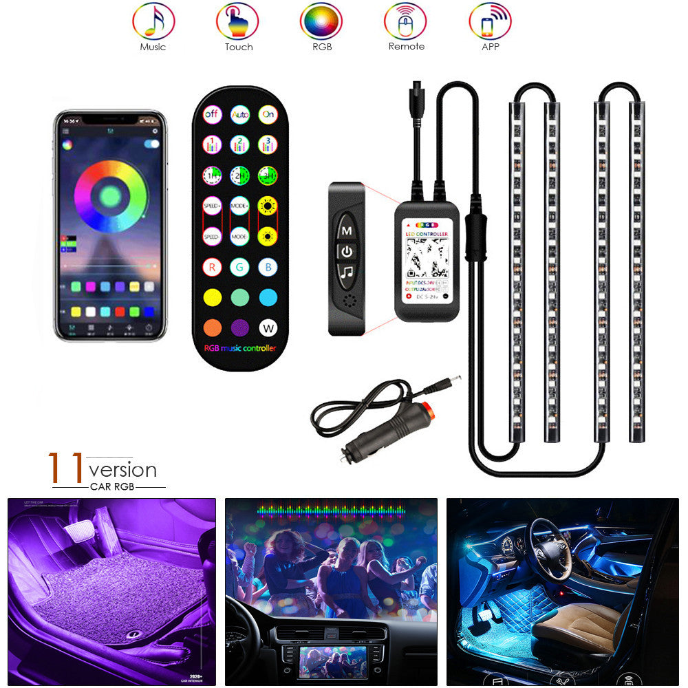 LED Car Interior Light Waterproof Ambient LightsLED Car Interior Light Waterproof Ambient Lights