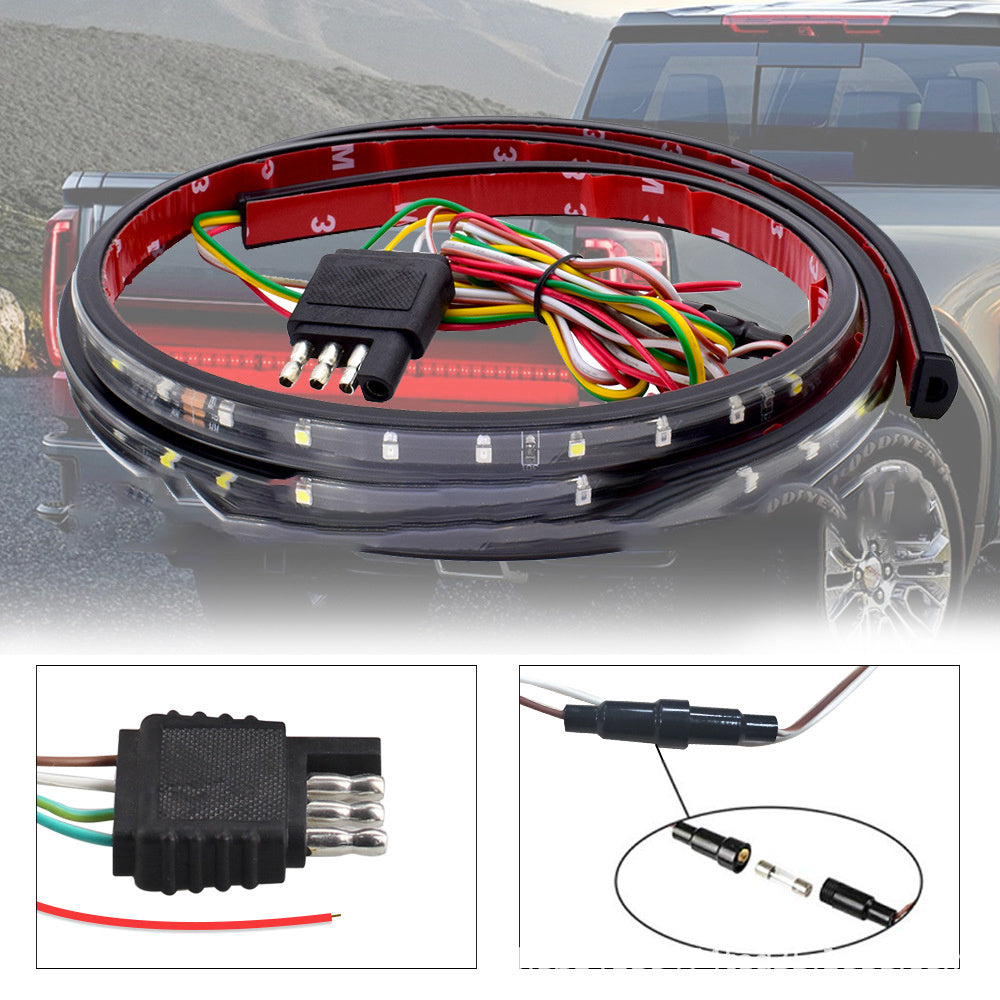LED Pickup Truck Two-color Car Light Strip
