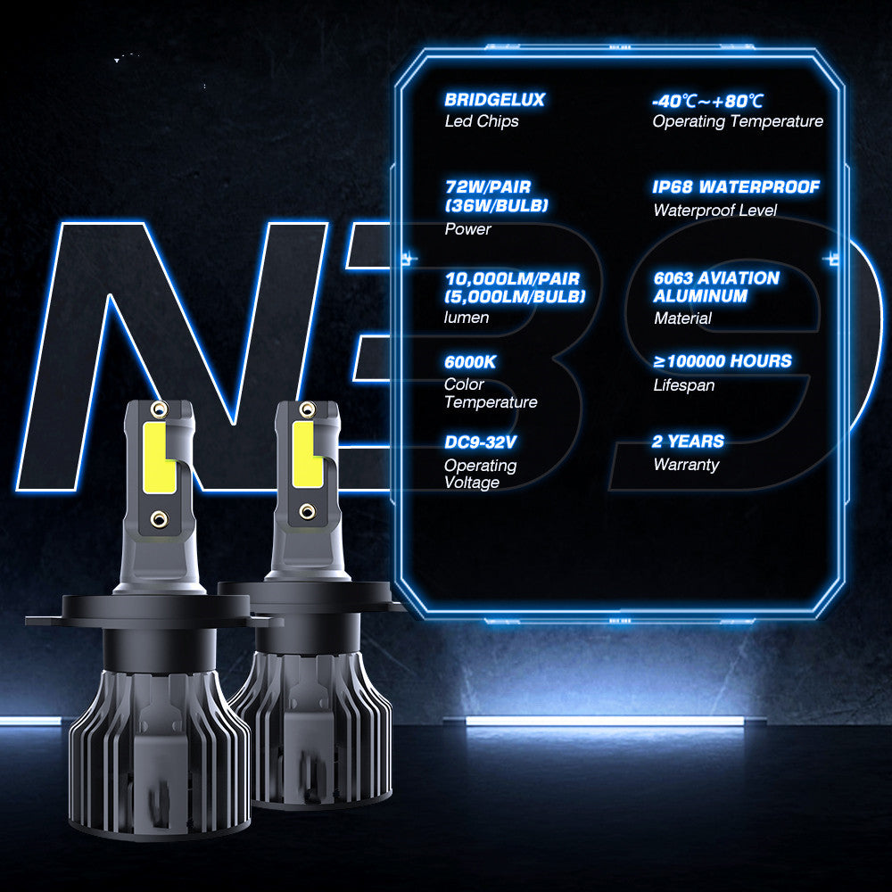 Car LED 6000K Auto Headlamp Kit