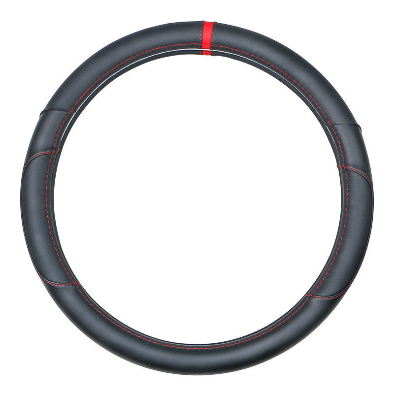 Universal Leather Steering Wheel Cover